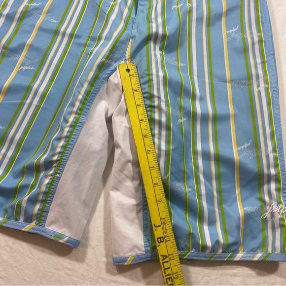 Jet pilot Genuine Rubber Board Shorts Medium 7 Striped blue white - Picture 10 of 11